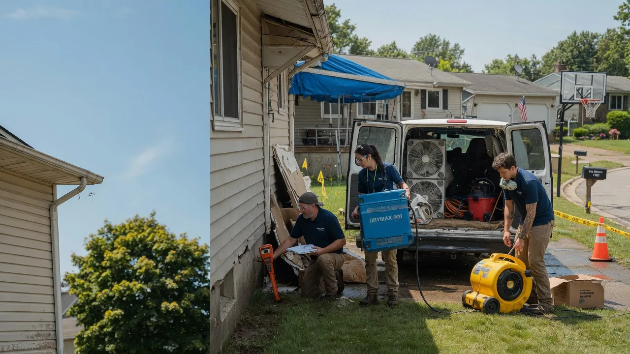Ceiling Leak Cleanup in Dorchester, IA near me